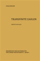 Heinz Bachmann - Transfinite Zahlen