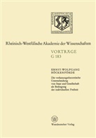 Ernst-Wolfgang Böckenförde - Die verfassungstheoretische Unterscheidung von Staat und Gesellschaft als Bedingung der individuellen Freiheit