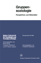 Friedhel Neidhardt, Friedhelm Neidhardt - Gruppensoziologie