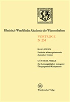 Hans Kuhn - Evolution selbstorganisierender chemischer Systeme. Zur Leistungsfähigkeit homogener Übergangsmetall-Katalysatoren
