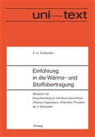 Ernst-Ulrich Schlünder - Einführung in die Wärme- und Stoffübertragung