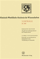 Marianne Baudler - Aktuelle Entwicklungstendenzen der Phosphorchemie. Kontrolle von umweltsensitiven Schadstoffen bei der Verarbeitung von Steinkohle