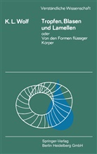 K L Wolf, K. L. Wolf, K.L. Wolf - Tropfen, Blasen und Lamellen oder Von den Formen flüssiger Körper