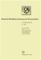 Hans Rothe - Geisteswissenschaften
