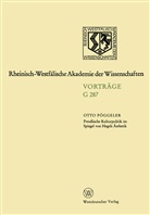 Otto Pöggeler - Preußische Kulturpolitik im Spiegel von Hegels Ästhetik