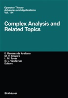 E. Ramirez de Arellano, L M Tovar et al, M. V. Shapiro, M.V. Shapiro, L. M. Tovar, L.M. Tovar... - Complex Analysis and Related Topics