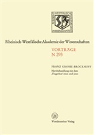 Franz Grosse-Brockhoff - Herzbehandlung mit dem 'Fingerhut' einst und jetzt