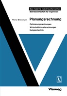 Werner Zimmermann - Planungsrechnung