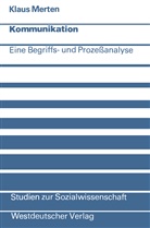 Klaus Merten - Kommunikation