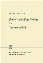 Leopold L Illetschko, Leopold L. Illetschko - Betriebswirtschaftliche Probleme der Verkehrswirtschaft