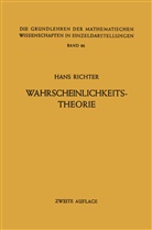 Hans Richter - Wahrscheinlichkeitstheorie