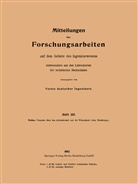 Franz Walther - Mitteilungen über Forschungsarbeiten