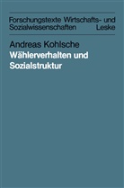 Andreas Kohlsche - Wählerverhalten und Sozialstruktur in Schleswig-Holstein und Hamburg von 1947 bis 1983