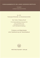 Wolfgang Strauß - Probleme und Möglichkeiten einer Substituierung der Gewerbesteuer