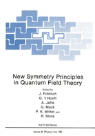 J. Frölich, Gerard 'T Hooft, Arthur Jaffe, Arthur Jaffe et al, Gerhard Mack, Pronob K. Mitter... - New Symmetry Principles in Quantum Field Theory