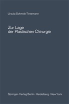 Ursula Schmidt-Tintemann - Zur Lage der plastischen Chirurgie
