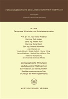 Volker Kreibich - Demographische Wirkungen städtebaulicher Maßnahmen