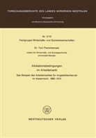 Toni Pierenkemper - Allokationsbedingungen im Arbeitsmarkt