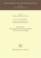 Michael Breydy - Geschichte der Syro-Arabischen Literatur der Maroniten vom VII. bis XVI. Jahrhundert