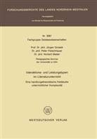 Jürgen Grzesik - Interaktions- und Leistungstypen im Literaturunterricht