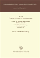 Brunhilde Sauer-Burghard - Frauen in der Rechtsprechung