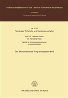 Joachim Frohn - Das ökonometrische Programmsystem EPS