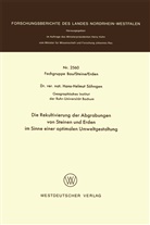 Hans-Helmut Söhngen - Die Rekultivierung der Abgrabungen von Steinen und Erden im Sinne einer optimalen Umweltgestaltung
