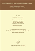 Helmu Krüssmann, Helmut Krüßmann - Untersuchungen zur Optimierung des Wasch- und Finishverhaltens von Mischgeweben aus Polyester/Baumwolle