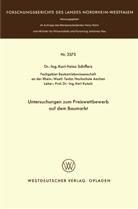 Karl-Heinz Schiffers - Untersuchungen zum Preiswettbewerb auf dem Baumarkt