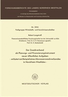 Robert Lungstrass - Der Zweckverband als Planungs- und Finanzierungsinstrument neuer öffentlicher Aufgaben