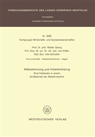 Walter Georg - Mitbestimmung und Arbeiterbildung