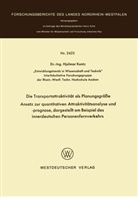 Hjalmar Kuntz - Die Transportattraktivität als Planungsgröße