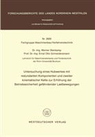 Werner Stenkamp - Untersuchung eines Hubwerkes mit redundanten Komponenten und zweiter kinematischer Kette zur Erhöhung der Betriebssicherheit gefährdender Lastbewegungen