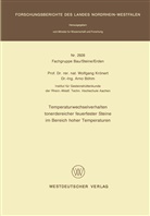 Wolfgang Krönert - Temperaturwechselverhalten tonerdereicher feuerfester Steine im Bereich hoher Temperaturen