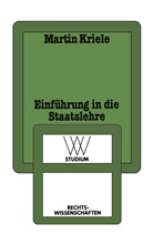 Kriele Martin - Einführung in die Staatslehre