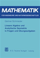 Karl-Heinz Gärtner, Rolan Schmieder, Roland Schmieder - Lineare Algebra und Analytische Geometrie in Fragen und Übungsaufgaben