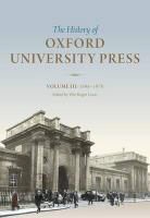 W. Roger Louis, Wm Roger Louis, Wm. Roger (University of Texas At Austin) Louis, Wm Roger Louis, Wm. Roger Louis, Wm. Roger (University of Texas At Austin) Louis - History of Oxford University Press: Volume III