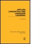 W A Bennett, W. A. Bennett, W.A. Bennett - Applied Linguistics and Language Learning