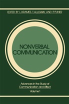 Alloway, T Alloway, Lester Krames, P Piner - Nonverbal Communication