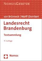 Heinric Amadeus Wolff, Brünnec, Alexander von Brünneck, Dombert, Matthias Dombert, Wolf... - Landesrecht Brandenburg