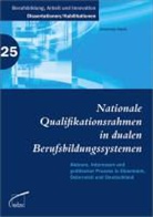 Johannes Klenk - Nationale Qualifikationsrahmen in dualen Berufsbildungssystemen