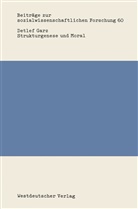 Detlef Garz - Strukturgenese und Moral