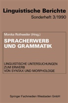 Na Na, Monika Rothweiler - Spracherwerb und Grammatik