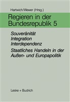 Hans-Herma Hartwich, Hans-Herman Hartwich, Wewer, Wewer, Göttrik Wewer - Regieren in der Bundesrepublik, in 5 Bdn. - Bd.5: Regieren in der Bundesrepublik V