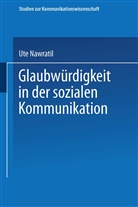 Ute Nawratil - Glaubwürdigkeit in der sozialen Kommunikation