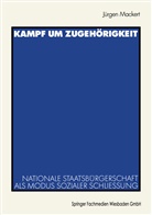 Jürgen Mackert - Kampf um Zugehörigkeit
