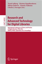 Trond Aalberg, Milena Dobreva, Milena Dobreva et al, Charles J. Farrugia, Christo Papatheodorou, Christos Papatheodorou... - Research and Advanced Technology for Digital Libraries