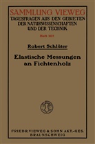 Robert Schlüter - Elastische Messungen an Fichtenholz