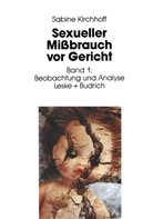 Sabine Kirchhoff - Sexueller Mißbrauch vor Gericht