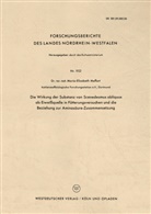 Maria-Elisabeth Meffert - Die Wirkung der Substanz von Scenedesmus obliquus als Eiweißquelle in Fütterungsversuchen und die Beziehung zur Aminosäure-Zusammensetzung